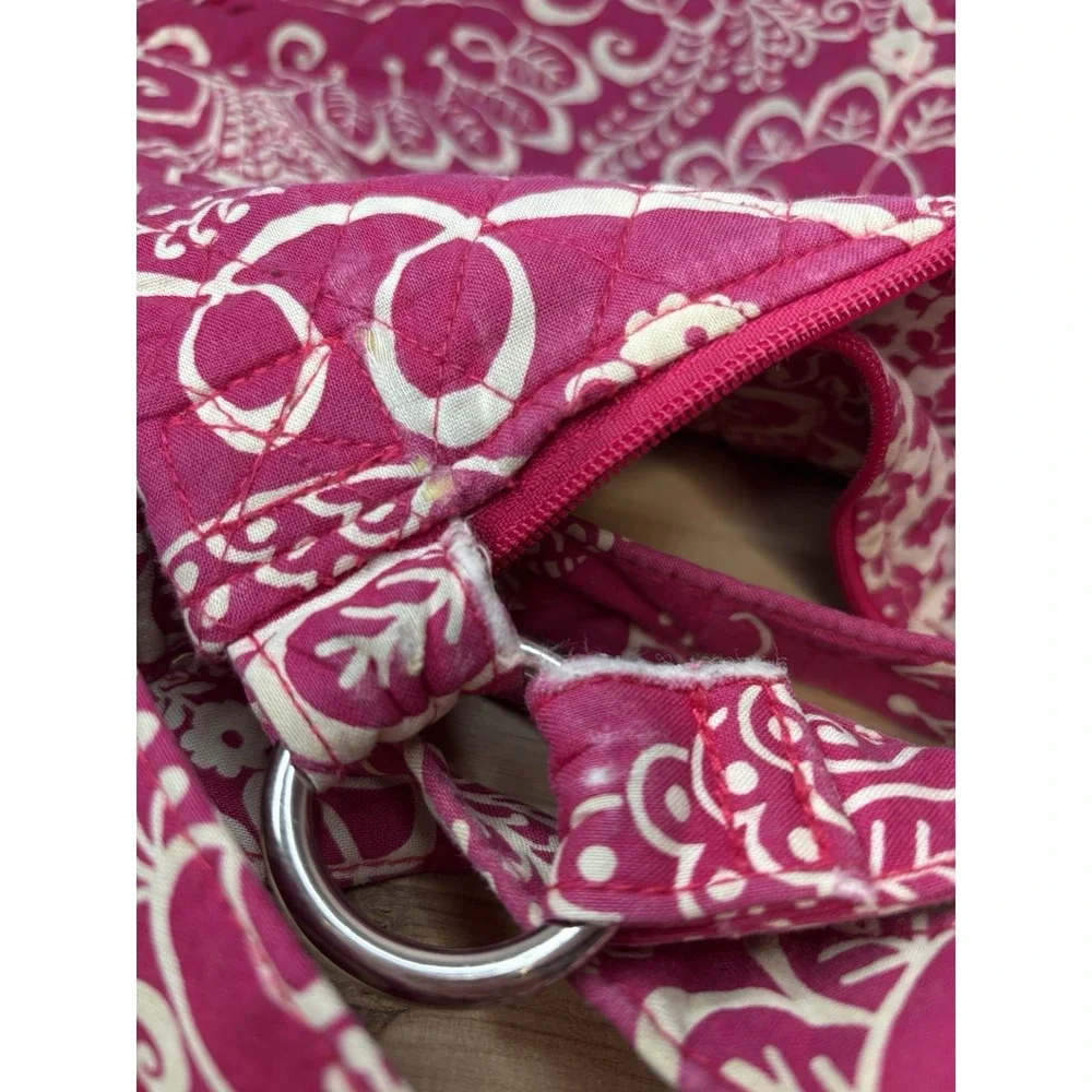 Vera Bradley Twirly Birds Pink Hipster Crossbody Breast Cancer Awareness